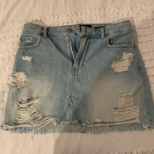Jean skirt